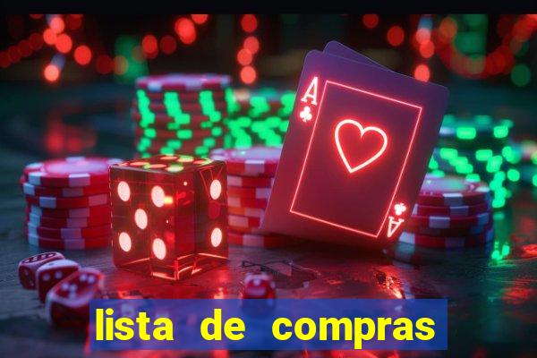 lista de compras supermercado completa